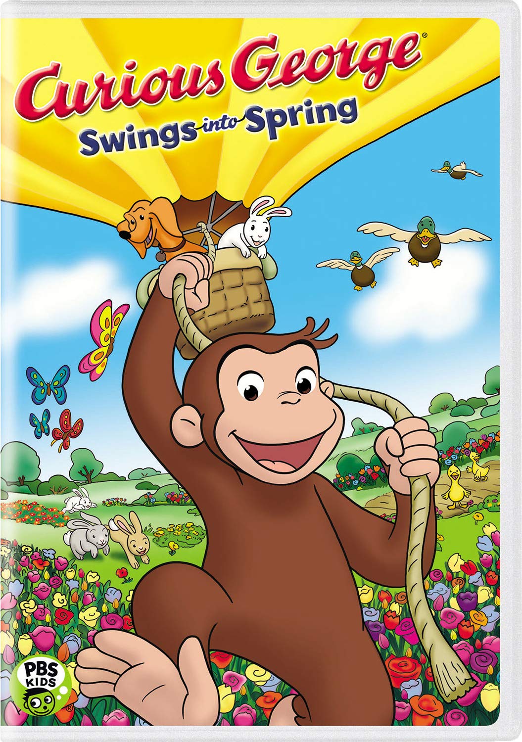 Curious George Swings Into Spring